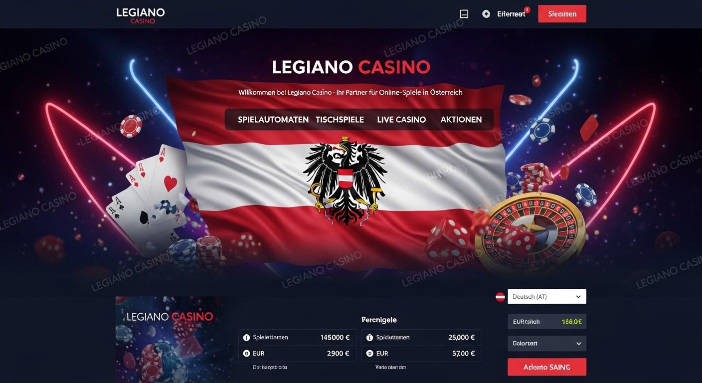 Legiano Casino ⭐️ Offizielle Seite vom Casino Legiano Österreich